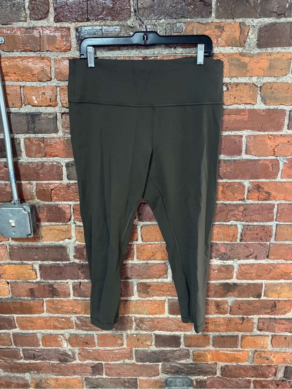 lululemon athletica Olive Green Wunder Train High-Rise Leggings Size 16